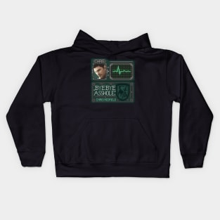 Chris Redfield Pixel Art Kids Hoodie